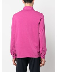 fuchsia Polo Pullover von Drumohr