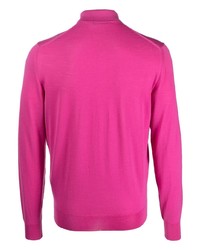 fuchsia Polo Pullover von Drumohr