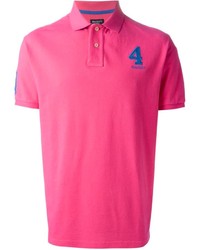 fuchsia Polohemd von Hackett