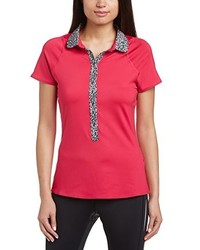 fuchsia Polohemd von Nike