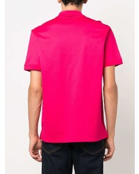 fuchsia Polohemd von Alexander McQueen