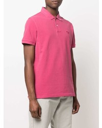 fuchsia Polohemd von Barbour