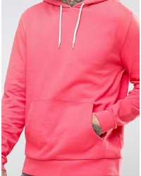 fuchsia Pullover mit einem Kapuze von Asos