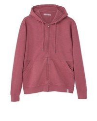 fuchsia Pullover mit einem Kapuze von Mango