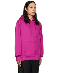 fuchsia Pullover mit einem Kapuze von Wooyoungmi