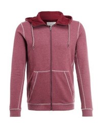 fuchsia Pullover mit einem Kapuze von Tom Tailor