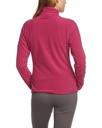 fuchsia Pullover mit einem Reißverschluß von Mammut