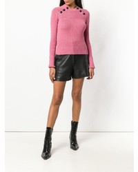 fuchsia Pullover mit einem Rundhalsausschnitt von Isabel Marant Etoile