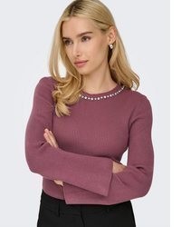 fuchsia Pullover von Only