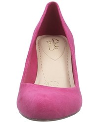 fuchsia Pumps von Clarks