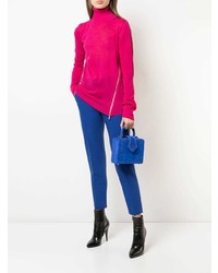 fuchsia Rollkragenpullover von Sacai