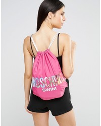 fuchsia Rucksack von Love Moschino