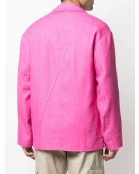 fuchsia Sakko von Jacquemus