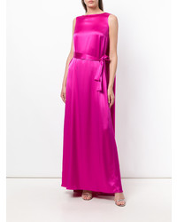 fuchsia Satin Ballkleid von Gianluca Capannolo