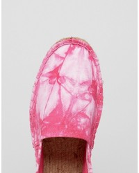 fuchsia Segeltuch Espadrilles von Asos