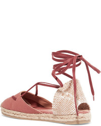 fuchsia Segeltuch Espadrilles von Castaner