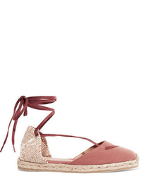 fuchsia Segeltuch Espadrilles von Castaner