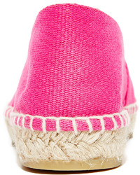 fuchsia Segeltuch Espadrilles von Kenzo