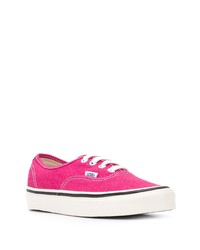 fuchsia Segeltuch niedrige Sneakers von Vans