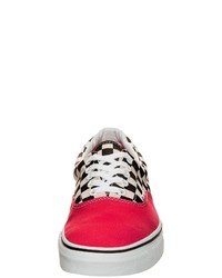 fuchsia Segeltuch niedrige Sneakers von Vans