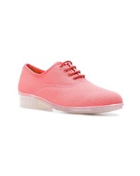 fuchsia Segeltuch Oxford Schuhe von Camper