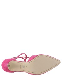 fuchsia Segeltuch Pumps von Tamaris