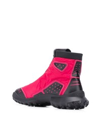 fuchsia Segeltuch Stiefeletten von Camper Lab