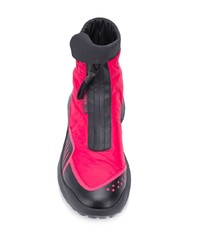 fuchsia Segeltuch Stiefeletten von Camper Lab