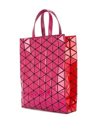 fuchsia Shopper Tasche aus Leder von Bao Bao Issey Miyake