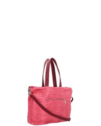 fuchsia Shopper Tasche aus Leder von Fritzi aus Preußen