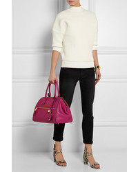 fuchsia Shopper Tasche aus Leder von Marc Jacobs