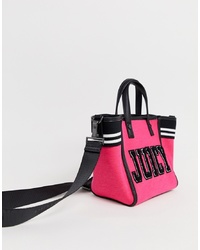 fuchsia Shopper Tasche aus Leder von Juicy Couture