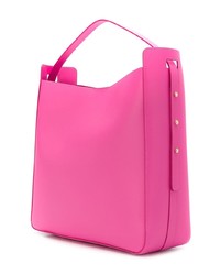 fuchsia Shopper Tasche aus Leder von Wandler