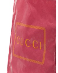 fuchsia Shopper Tasche aus Leder von Gucci