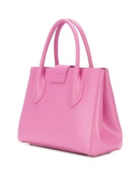 fuchsia Shopper Tasche aus Leder von Furla