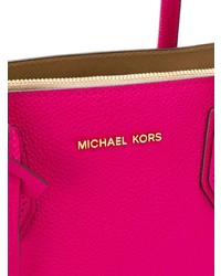 fuchsia Shopper Tasche aus Leder von MICHAEL Michael Kors