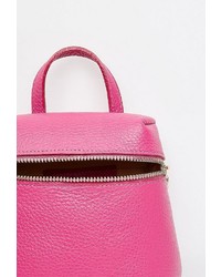 fuchsia Shopper Tasche aus Leder von myMo