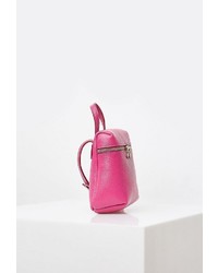 fuchsia Shopper Tasche aus Leder von myMo