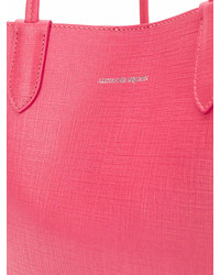 fuchsia Shopper Tasche aus Leder von Alexander McQueen
