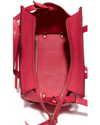 fuchsia Shopper Tasche aus Leder von Salvatore Ferragamo