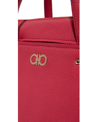 fuchsia Shopper Tasche aus Leder von Salvatore Ferragamo