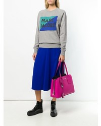 fuchsia Shopper Tasche aus Leder von Marc Jacobs