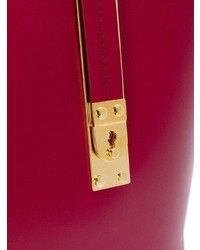 fuchsia Shopper Tasche aus Leder von Sophie Hulme