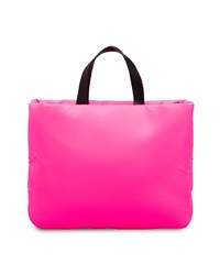 fuchsia Shopper Tasche aus Nylon von Prada