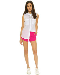 fuchsia Shorts von Alice + Olivia