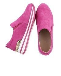 fuchsia Slip-On Sneakers von Ital-Design