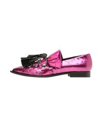 fuchsia Slipper mit Quasten von MSGM
