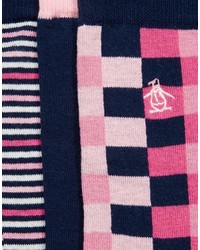 fuchsia Socken von Original Penguin