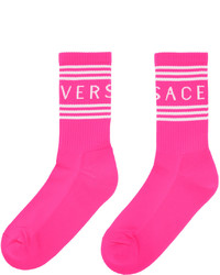 fuchsia Socken von Versace