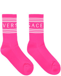 fuchsia Socken von Versace